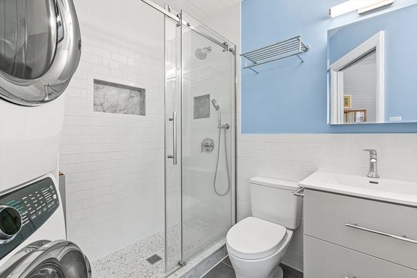 Bathroom, Glass Shower, Interior