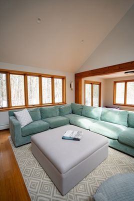 Interior, Living room, Wooden Beams, Wood Texture Flooring