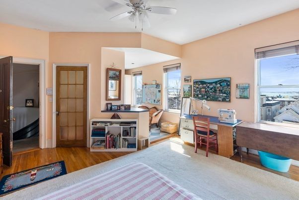 Home Office, Interior, Wood Texture Flooring