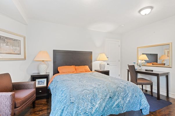 Bedroom, Home Office, Interior, Wood Texture Flooring