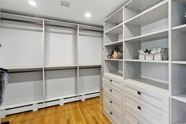 Interior, Recessed Lighting, Walk-in Closets, Wood Texture Flooring