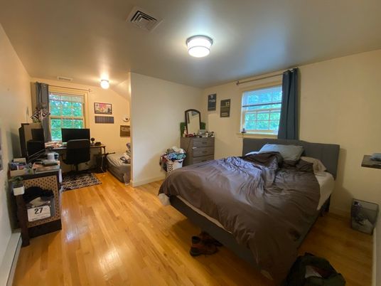 Bedroom, Home Office, Interior, Wood Texture Flooring