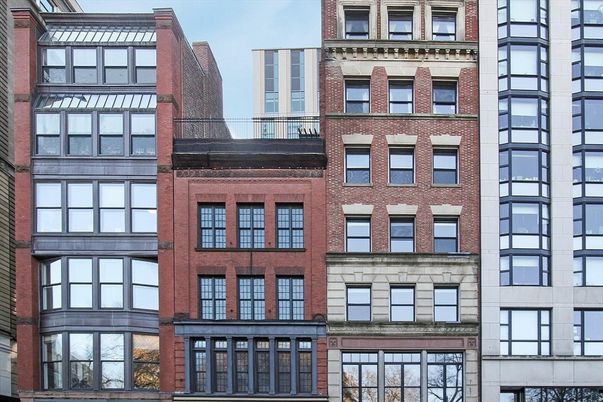 Exterior, Facade, Brick Facade, Rowhouse