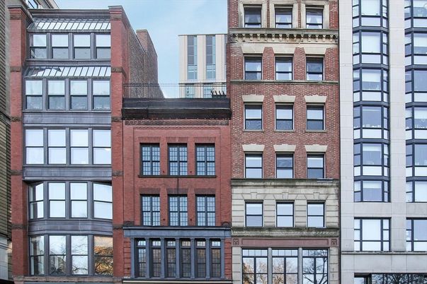 Exterior, Facade, Brick Facade, Rowhouse