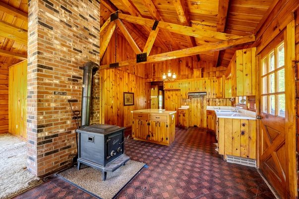 Interior, Stone Walls, Wooden Beams, Wooden Ceilings, Wooden Walls