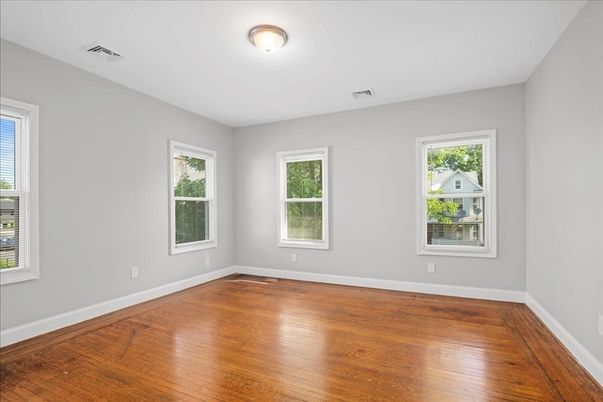 Empty room, Interior, Wood Texture Flooring