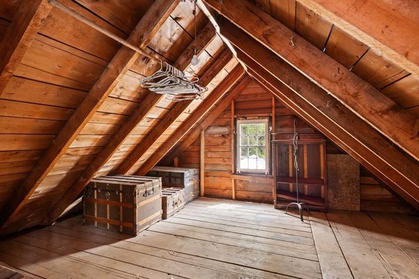 Empty room, Interior, Wooden Beams, Wooden Ceilings, Wood Texture Flooring, Wooden Walls