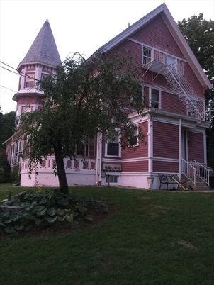 Backyard, Exterior, Facade, Queen Anne Victorian