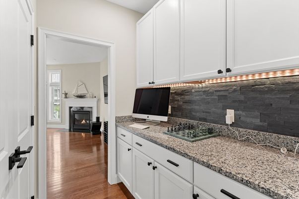 Fireplace, Interior, Wood Texture Flooring