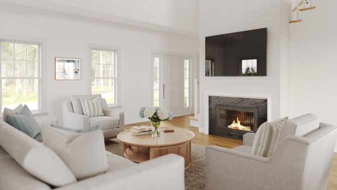Fireplace, Interior, Living room, Wood Texture Flooring
