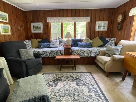Interior, Living room, Wooden Walls