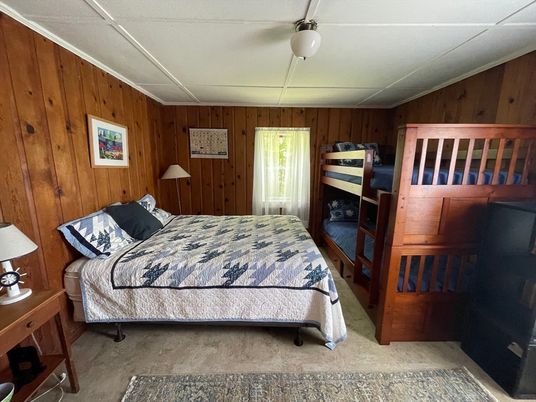Bedroom, Interior, Wooden Walls