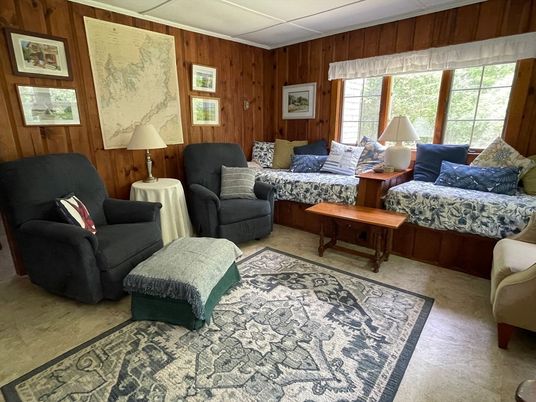 Interior, Living room, Wooden Walls
