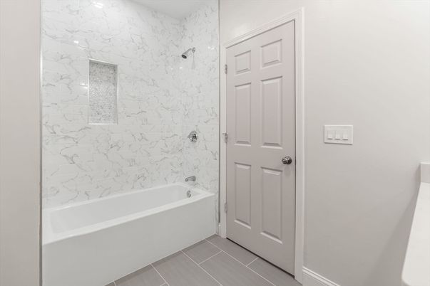 Bathroom, Interior, Marble Walls