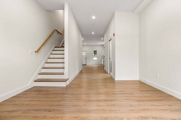 Interior, Recessed Lighting, Wood Texture Flooring