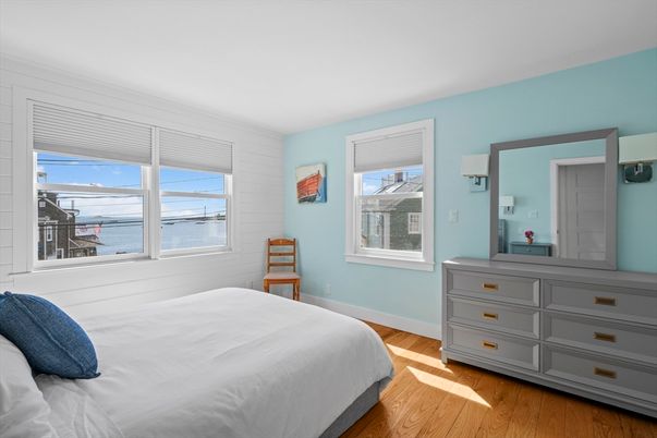 Bedroom, Interior, Water, Wood Texture Flooring