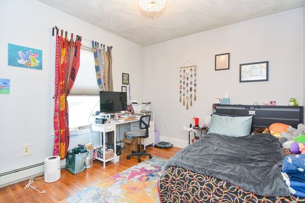Bedroom, Home Office, Interior, Wood Texture Flooring