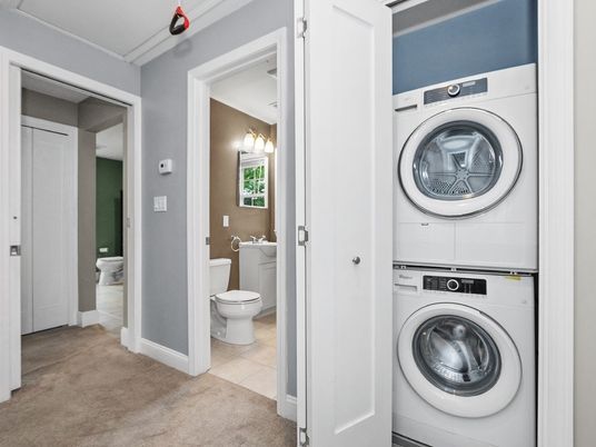 Bathroom, Interior, Utility Closets, Washer