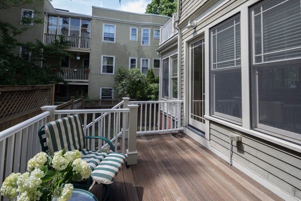 Exterior, Wood Texture Flooring
