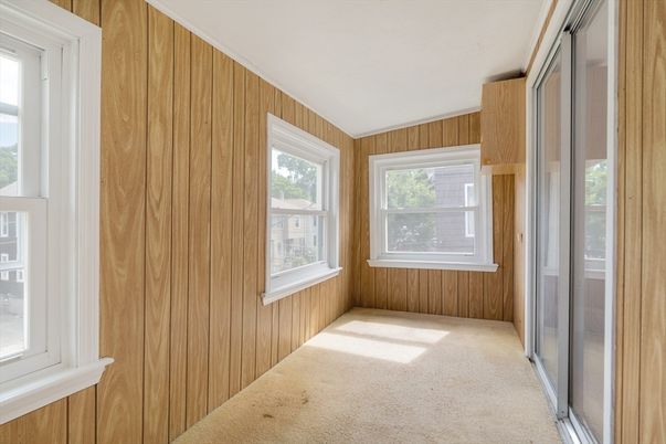Empty room, Interior, Wooden Walls