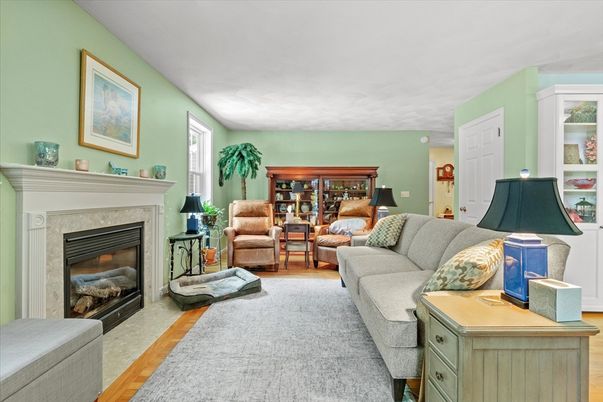 Fireplace, Interior, Living room, Wood Texture Flooring