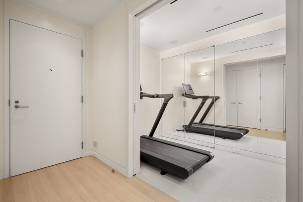 Fitness Equipment, Interior, Wood Texture Flooring