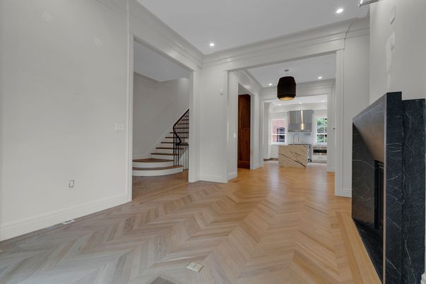 Interior, Recessed Lighting, Wood Texture Flooring