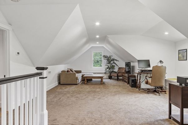 Home Office, Interior, Recessed Lighting