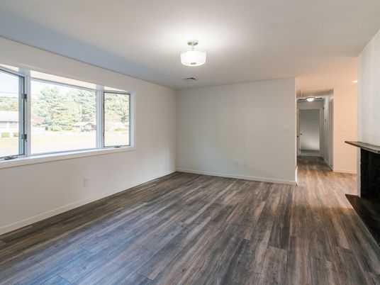 Empty room, Interior, Wood Texture Flooring