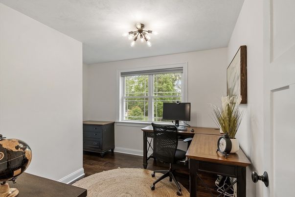 Home Office, Interior, Wood Texture Flooring