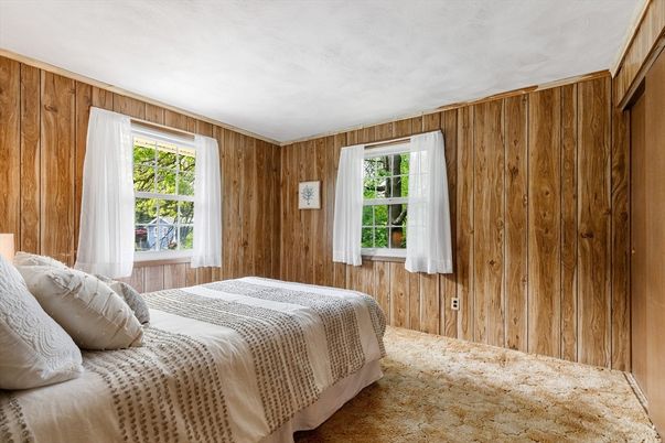 Bedroom, Interior, Wooden Walls
