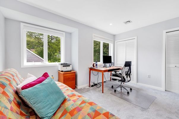 Home Office, Interior, Recessed Lighting