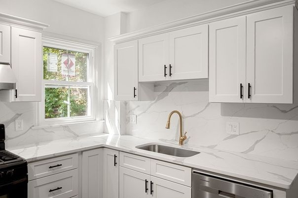 Interior, Kitchen, Marble Walls