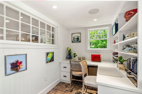 Home Office, Interior, Recessed Lighting