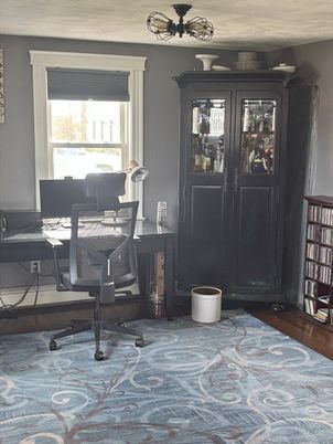 Chandelier, Home Office, Interior