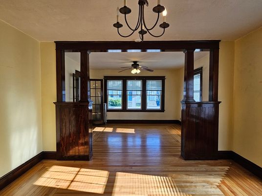 Chandelier, Interior, Wood Texture Flooring