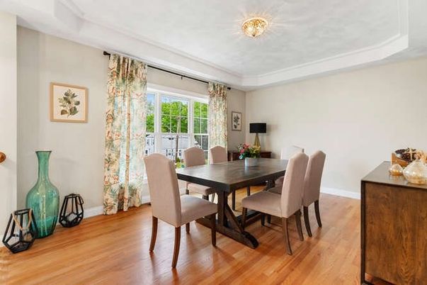 Dining room, Interior, Wood Texture Flooring