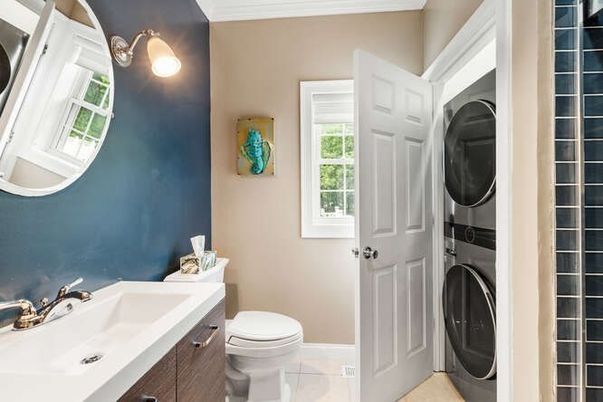 Bathroom, Interior, Washer