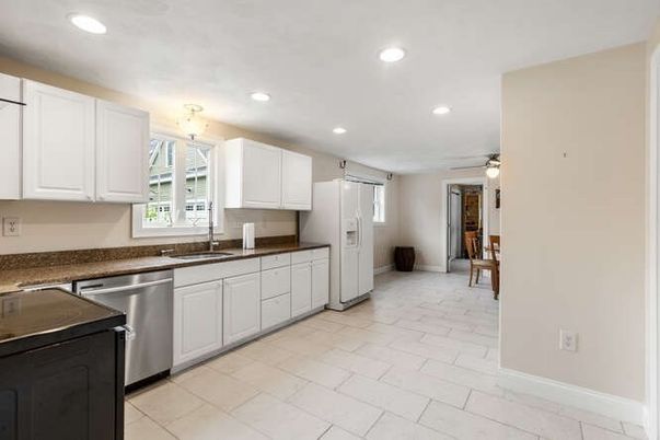Interior, Kitchen, Recessed Lighting, Stainless Steel Appliances
