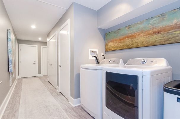 Interior, Recessed Lighting, Washer