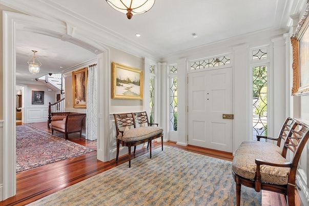Interior, Pendant Lights, Recessed Lighting, Wood Texture Flooring