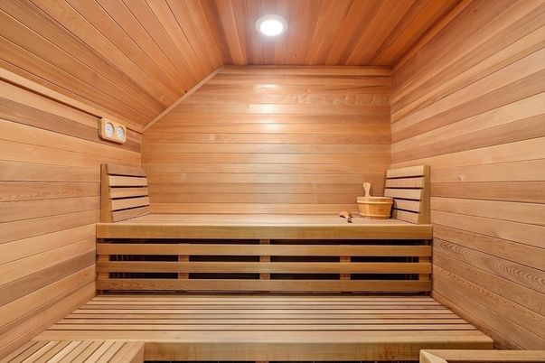 Interior, Recessed Lighting, Sauna Room