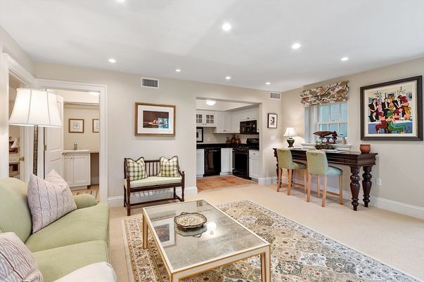 Interior, Kitchen, Living room, Recessed Lighting