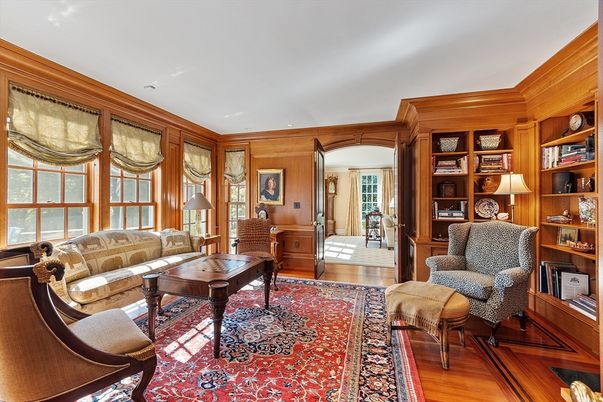 Interior, Living room, Wood Texture Flooring, Wooden Walls