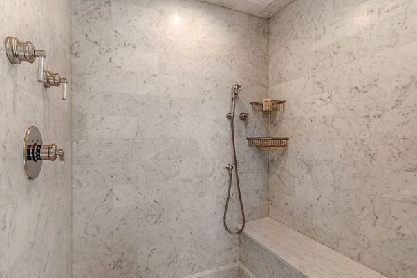 Bathroom, Interior, Marble Walls