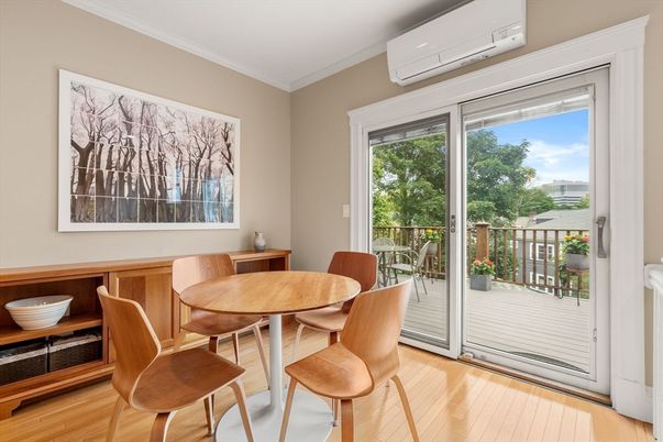 Dining room, Interior, Wood Texture Flooring
