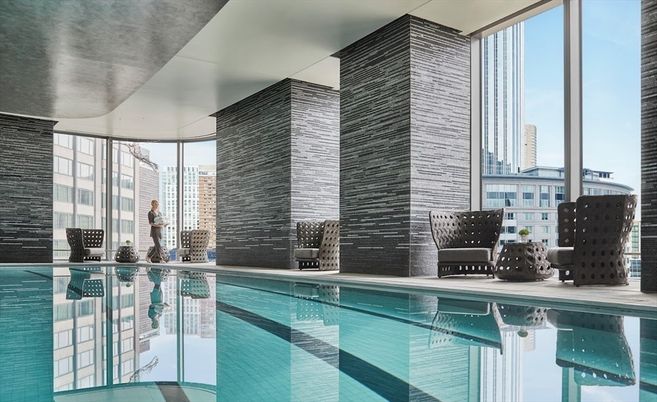 Water, Pool, Interior, Other, Skyline