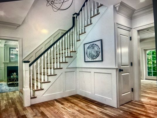 Fireplace, Interior, Wood Texture Flooring