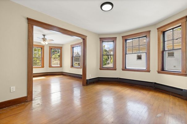 Empty room, Interior, Wood Texture Flooring