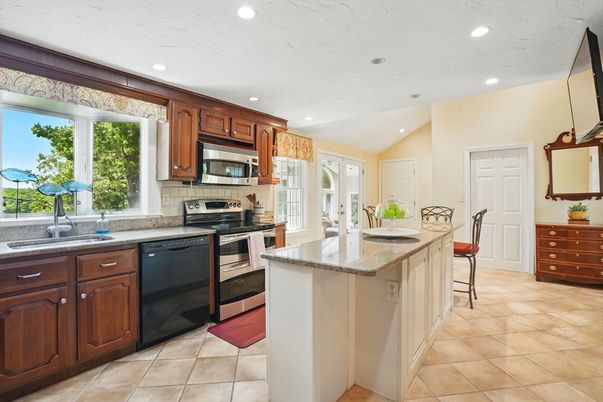 Interior, Kitchen, Recessed Lighting, Stainless Steel Appliances